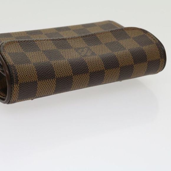 Pre Loved LOUIS VUITTON  Damier Ebene Pochette Florentine Waist Bag N51856 LV - Picture 5 of 15